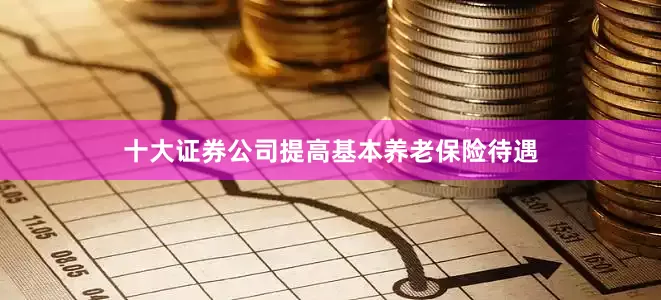 十大证券公司提高基本养老保险待遇